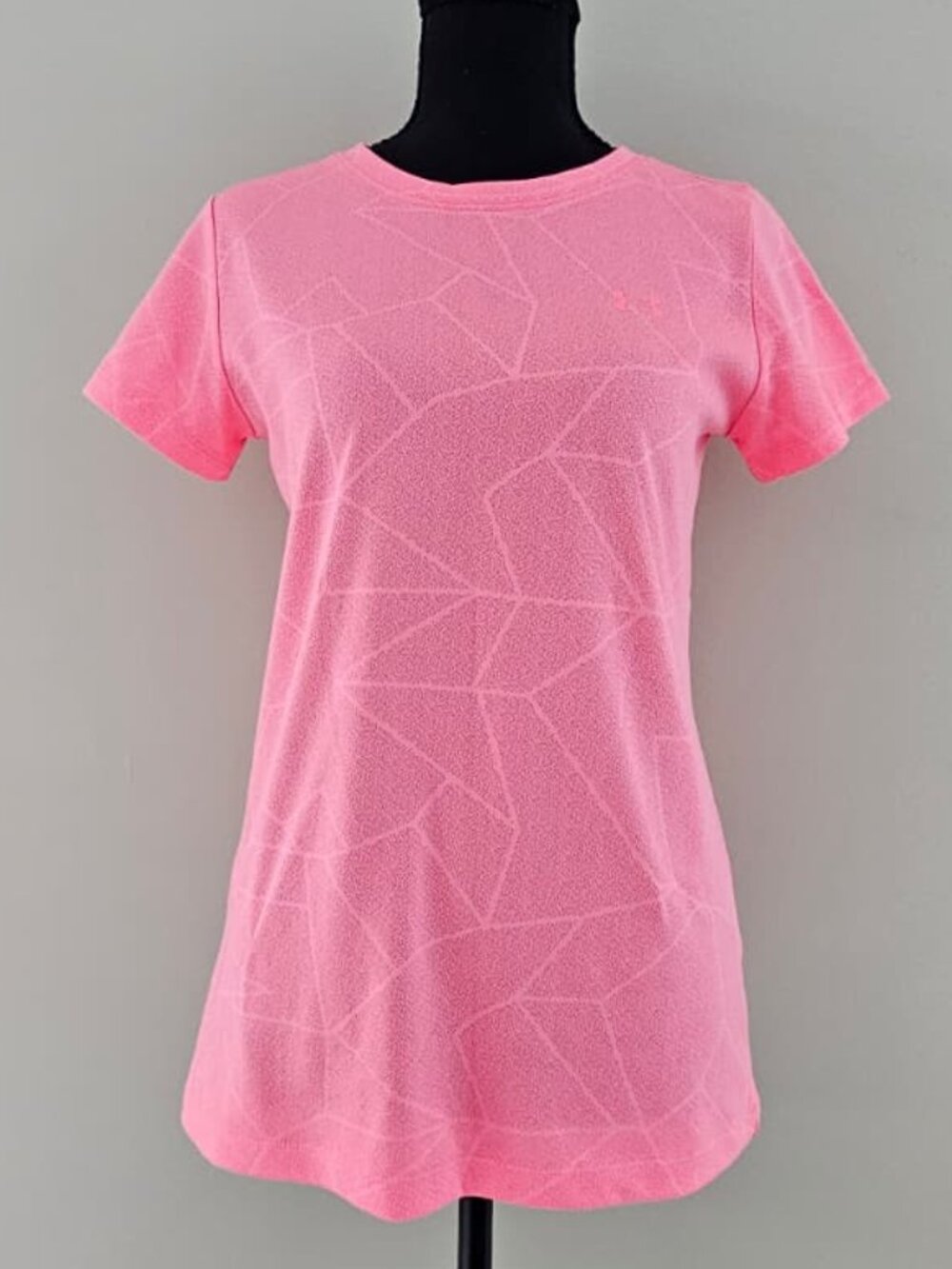 Under Armour Short Sleeve T Shirt Pink